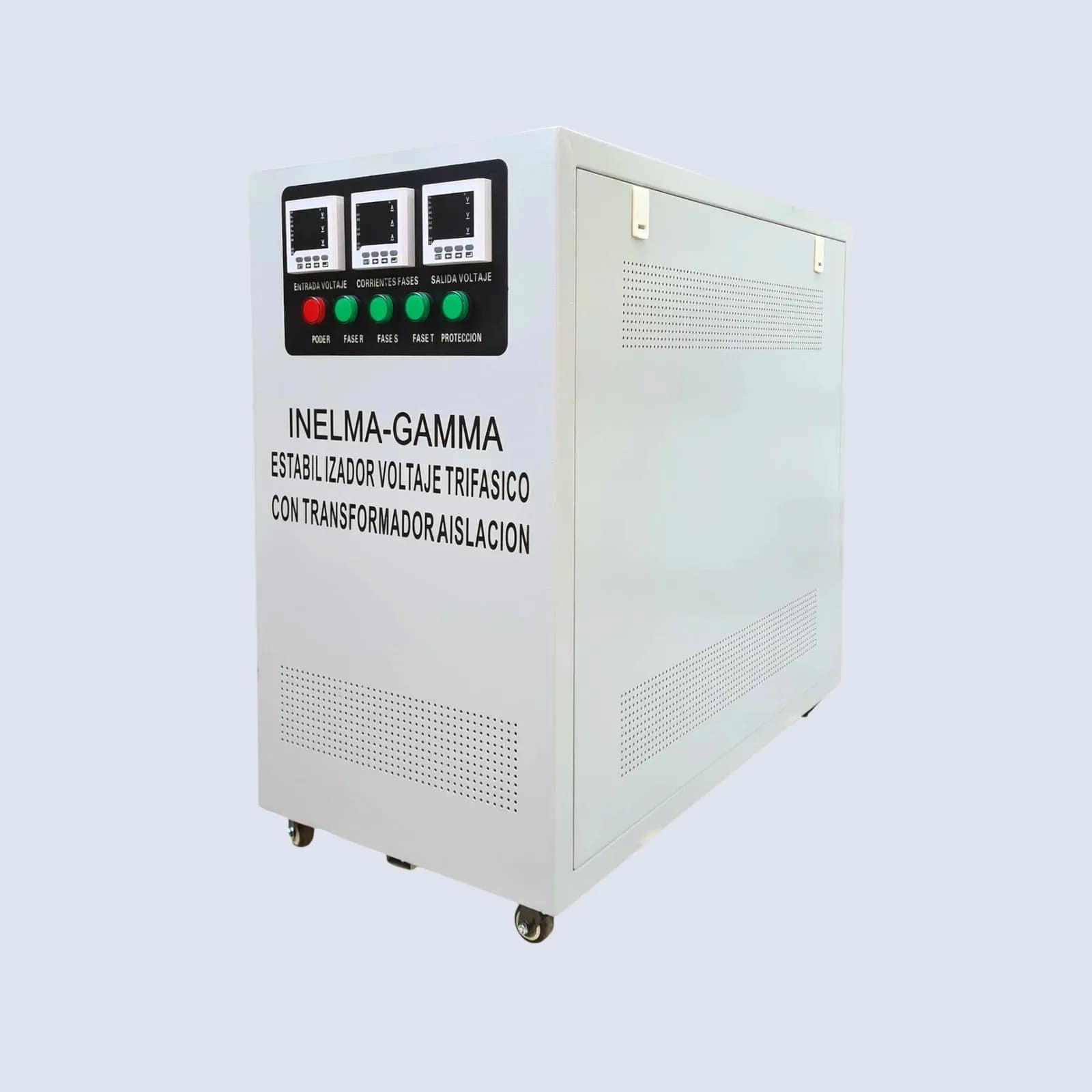 Estabilizador trifásico con aislación 30 KVA - 30000 Watts - Imagen 3